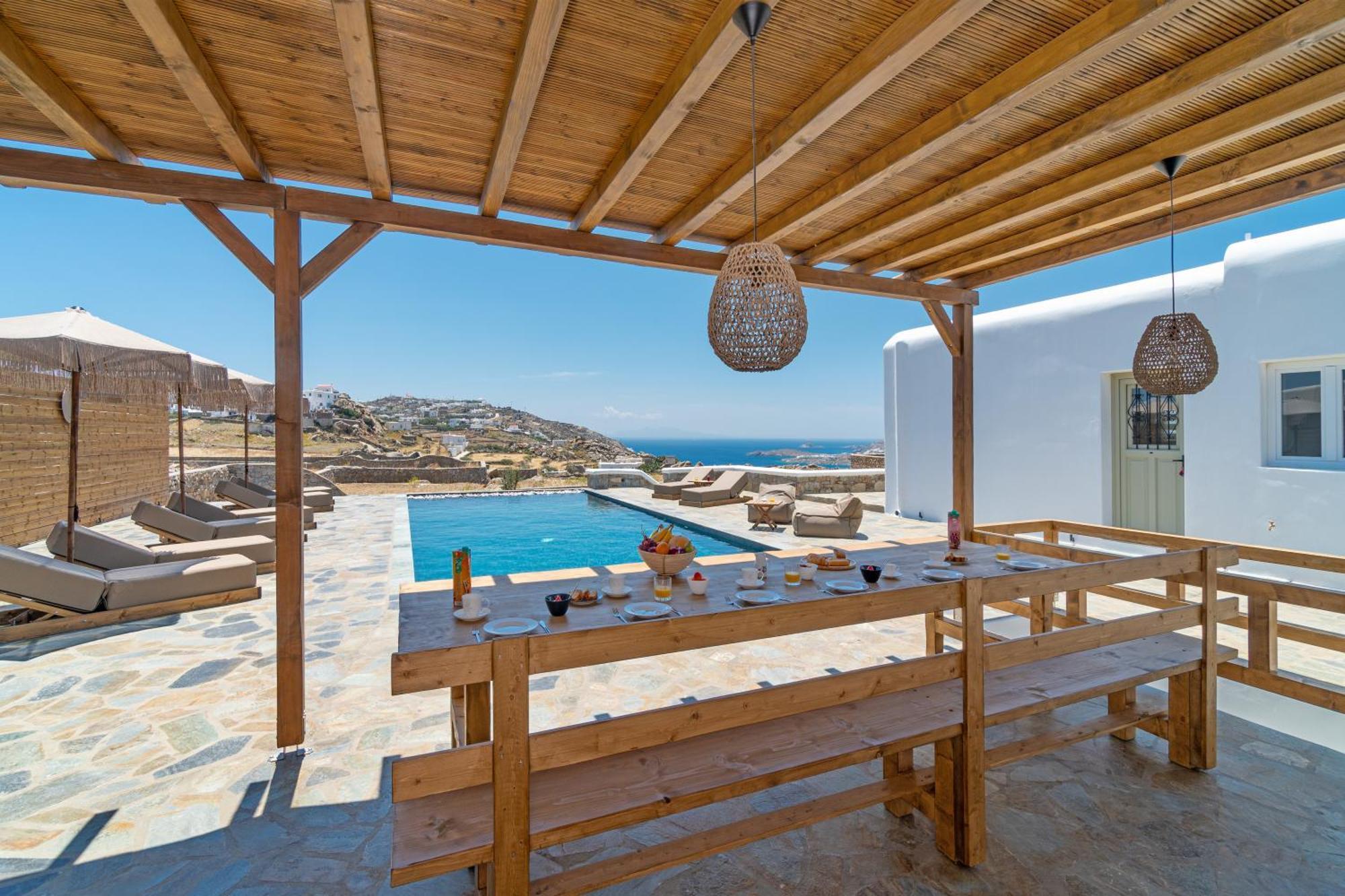 Le Ciel Suites & Villas Mykonos Town Exteriör bild