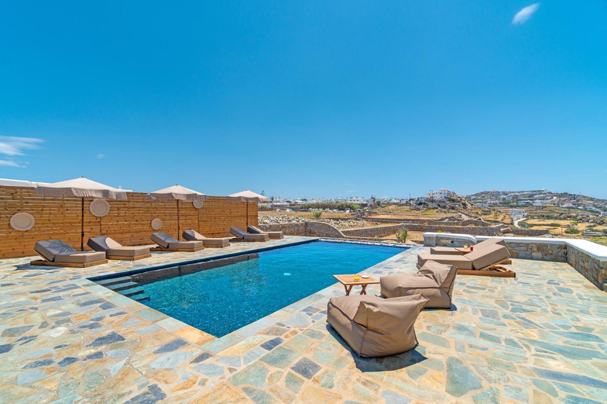 Le Ciel Suites & Villas Mykonos Town Exteriör bild